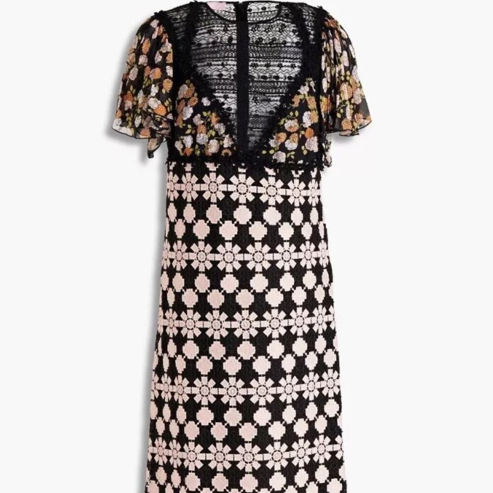 Giambattista Valli Floral Tea Length Dress -  Spring/Summer 2018 Ready To Wear